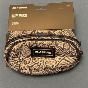 Dakine Black and Gray Hip Pack